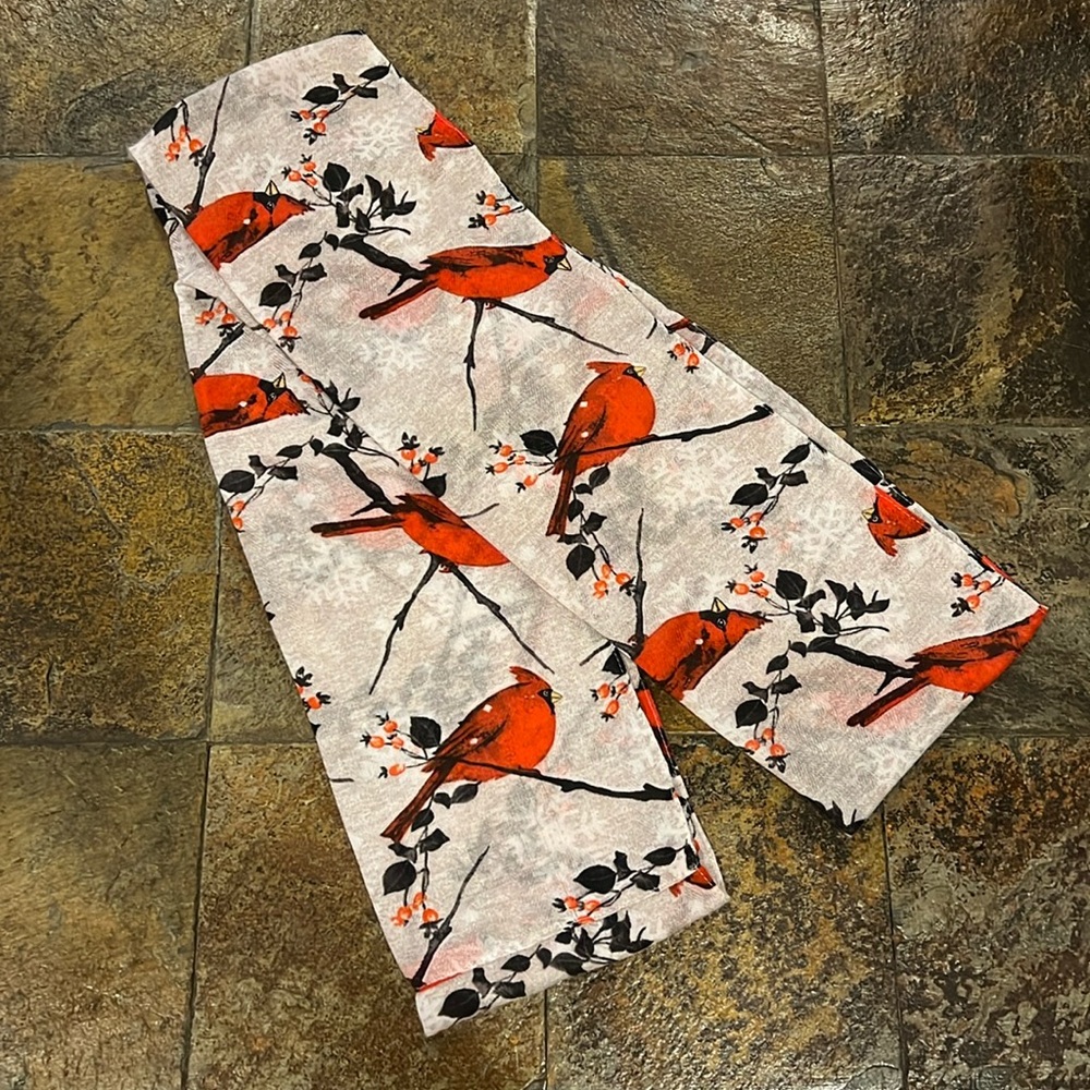 Beautiful Cardinal Scarf